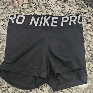 Nike Pro Women's Black Athletic Shorts